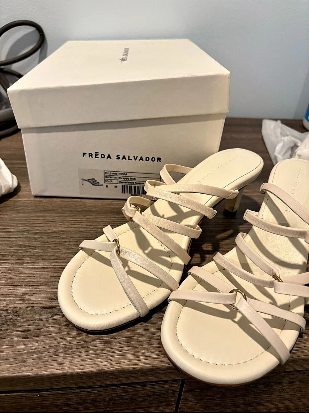 Freda Salvador Strappy Heel